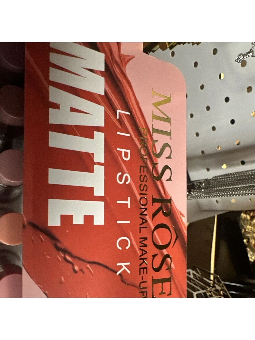 Miss Rose Professional Matte Lipstick Stick Long Lasting Nude Shade 06 3.5g